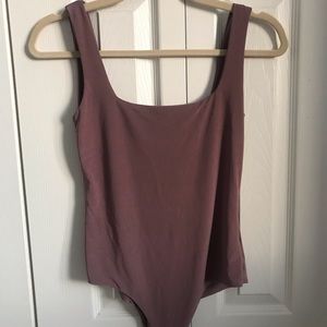 NWTS: PLT mauve bodysuit